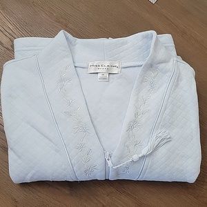 Miss Elaine Quilted Zip Up Robe